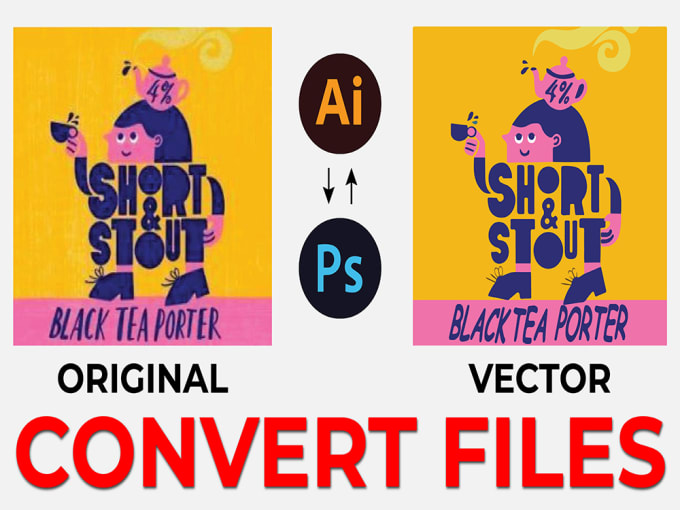 Gig Preview - Vector tracing,redraw logo,vectorize images or convert image to vector using ai