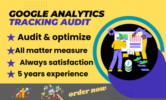 Gig Preview - Audit and optimize your google analytics and tag manager account