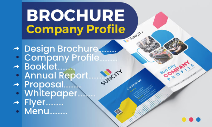 Gig Preview - Design brochure, company profile, booklet, annual report, proposal, whitepaper