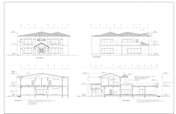 Gig Preview - Develop permit level architectural and mep drawings for wooden building