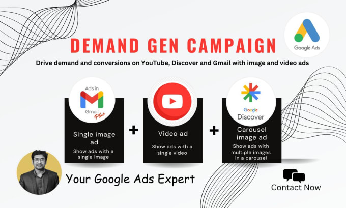 Gig Preview - Setup and optimize google ads demand gen campaign