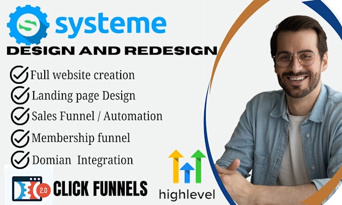 Bestseller - systeme io sales funnel systeme io landing page clickfunnels gohighlevel