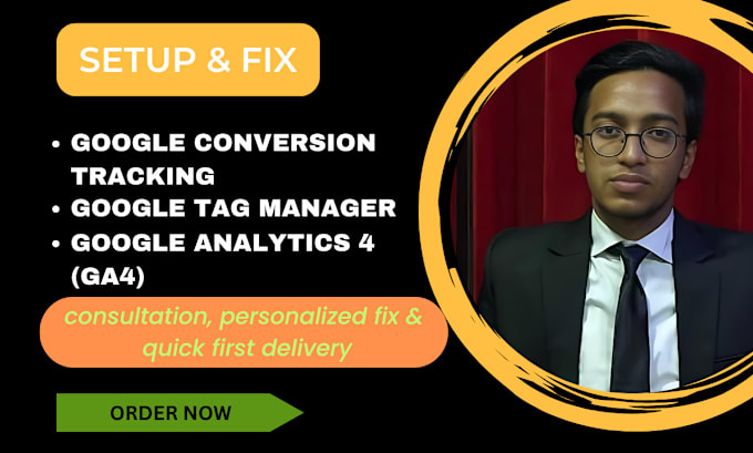 Bestseller - setup google ads conversion tracking and ga4 tracking using GTM