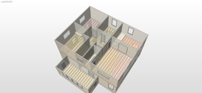 Gig Preview - Do radiant floor heating loop design using loopcad