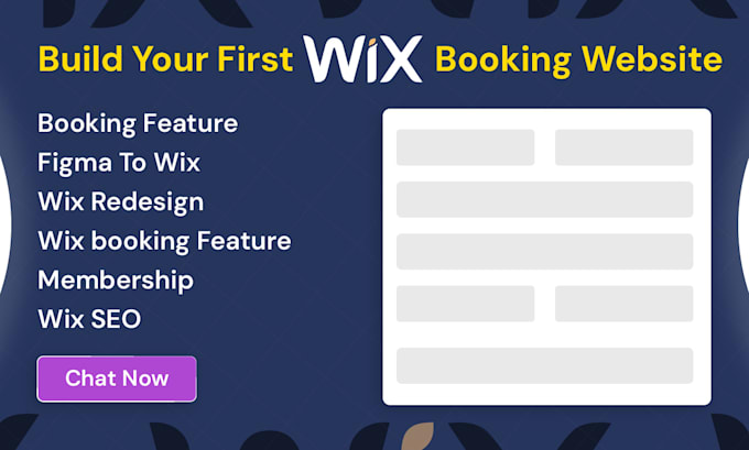 Gig Preview - Make a fully functional wix booking website