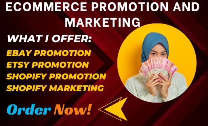 Gig Preview - Promote and advertise ebay etsy shopify promotion shopify marketing sales funnel