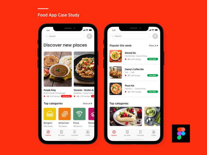 Gig Preview - Build food delivery app restaurant website restaurant app