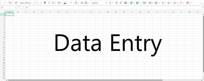 Gig Preview - Do data entry for you