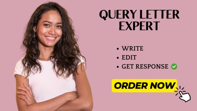 Gig Preview - Write a query letter to get instant approval