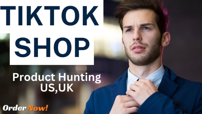 Gig Preview - Setup tiktok shop  product hunting, listing tiktok shop dropshipping of US, UK