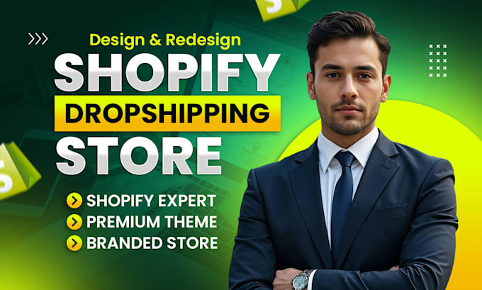 Gig Preview - Create shopify dropshipping store shopify website