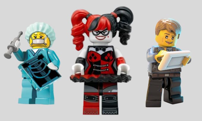 Gig Preview - Do stop motion 3d lego animation 3d roblox model lego animation 3d minifigures