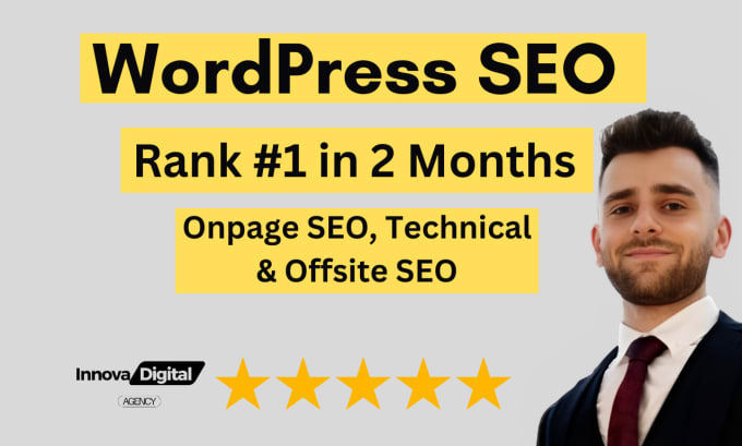 Gig Preview - Seo optimize your wordpress website