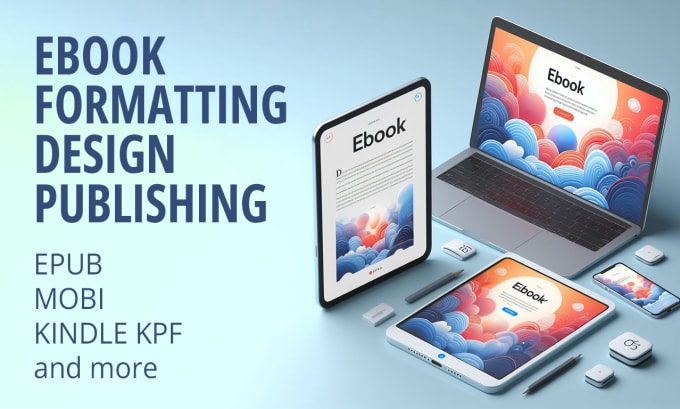 Gig Preview - Do ebook formatting and design, kdp