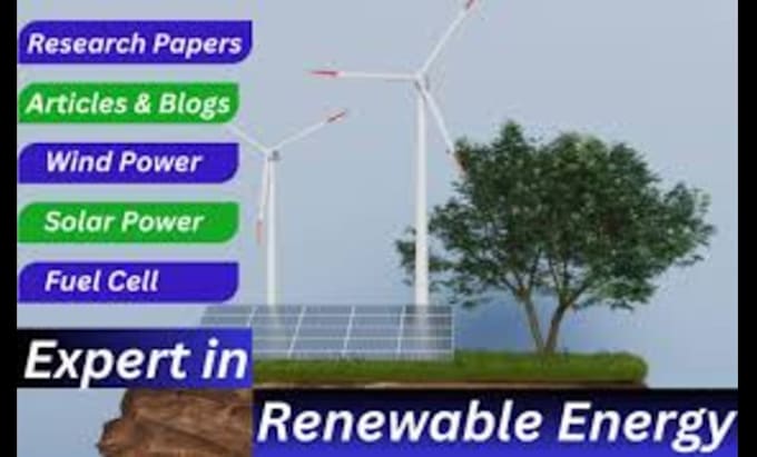 Gig Preview - Write technical petroleum engineering renewable energy sustainability article