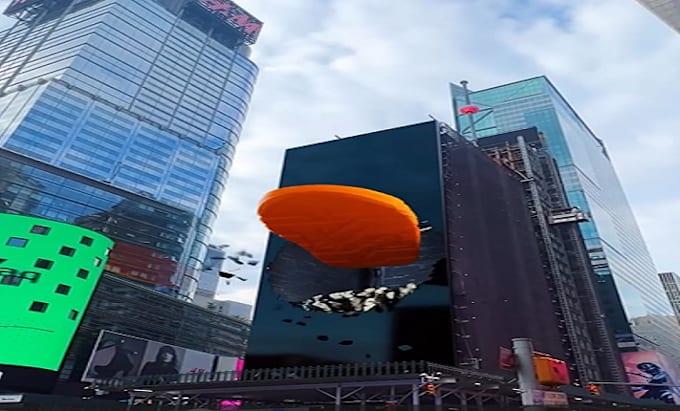 Gig Preview - Do 3d billboard animation, 3d anamorphic video, cgi animation, cgi ads, vfx