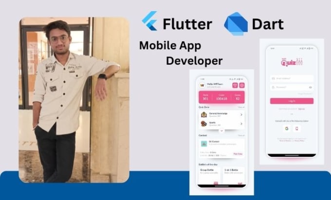 Gig Preview - Do  mobile app development in flutter