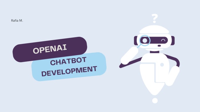 Gig Preview - Create ai chatbot using openai api and integrate in website