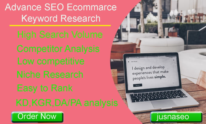 Gig Preview - Do the best advanced SEO ecommarce keyword research