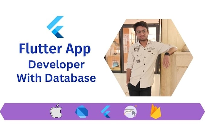 Gig Preview - Develop and build android or ios flutter app with firebase