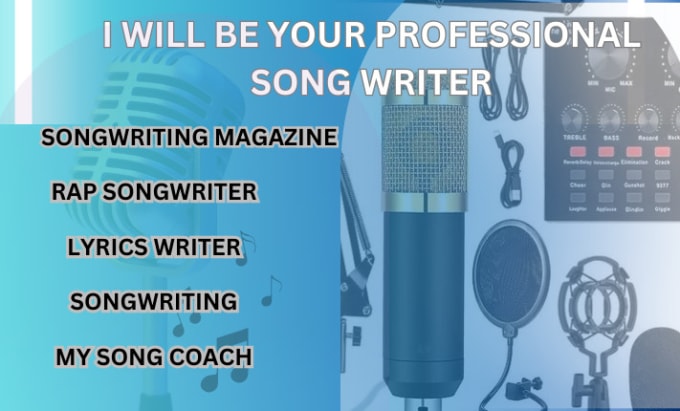 Gig Preview - Be your love poem rap pop song writer music lyrics melody producer singer