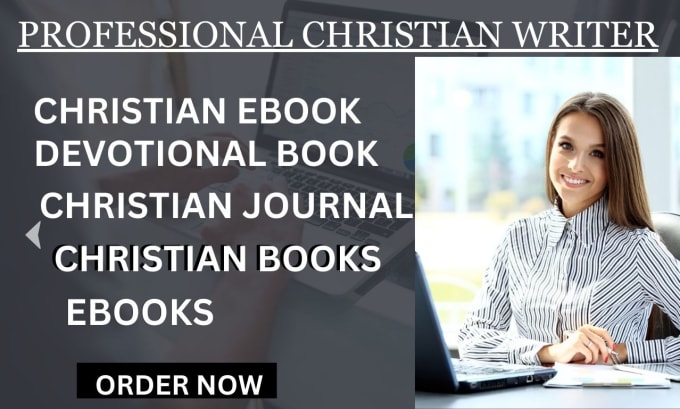 Gig Preview - Be your christian ebook writer devotional book christian journal christian books