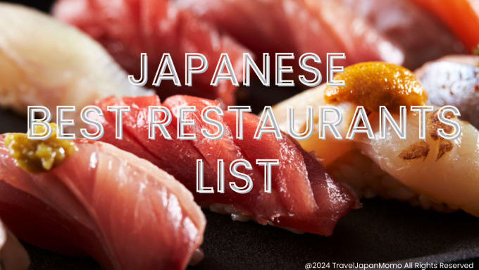 Gig Preview - Introduce you to the best restaurants in japan