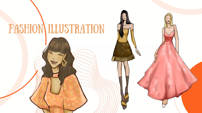 Bestseller - draw a fashion illustration or sketch for you