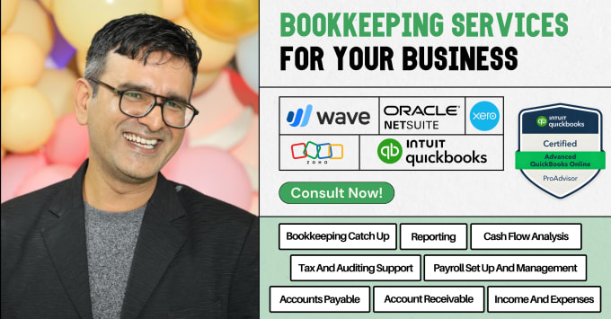 Gig Preview - Handle your quickbooks bookkeeping