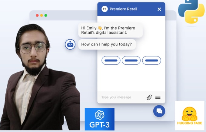 Gig Preview - Make a custom  chatbot for you that will run on your local machine