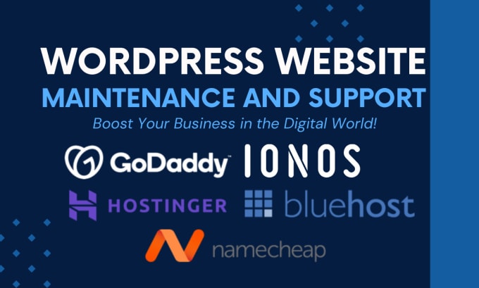 Gig Preview - Provide fastest support and monthly website maintenance for wordpress