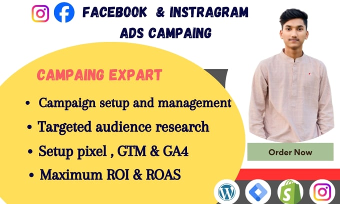 Gig Preview - Set up high converting facebook ads campaign and ad setup