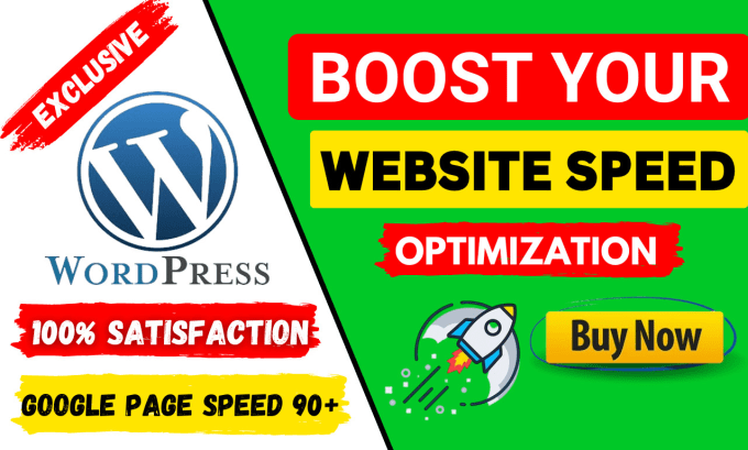 Gig Preview - Do wordpress speed optimization for google page speed insight