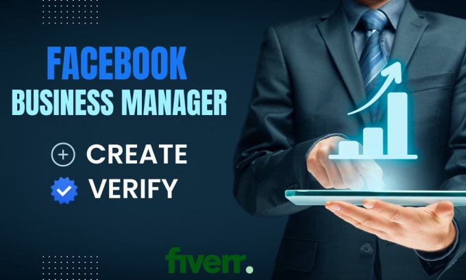 Gig Preview - Create and manage facebook business manager and fb ads account