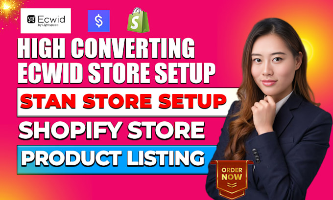 Gig Preview - Build shopify store dropshipping, store redesign, shopify marketing website