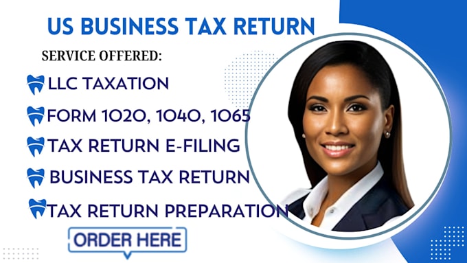 Gig Preview - Do USA tax return and efile tax form 1040, 1065, 1120, 5472 tax form