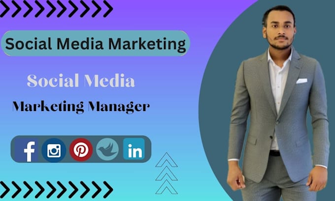 Gig Preview - Serve as your full time social media marketing manager