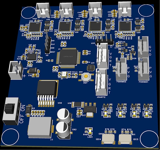 Bestseller - implement schematic design, pcb production, and pcba generation