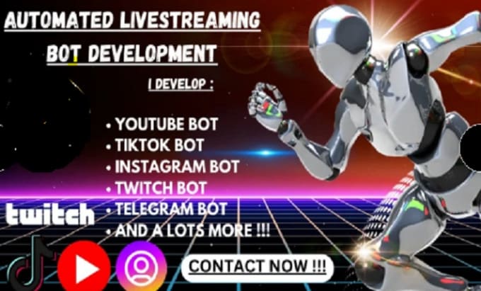 Gig Preview - Create tiktok shop bot tiktok affiliate invite bot   mass dm