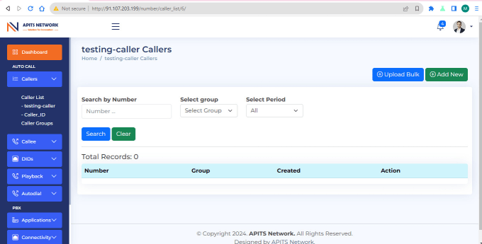 Gig Preview - Provide random CSV upload spoof caller id for asterisk freepbx