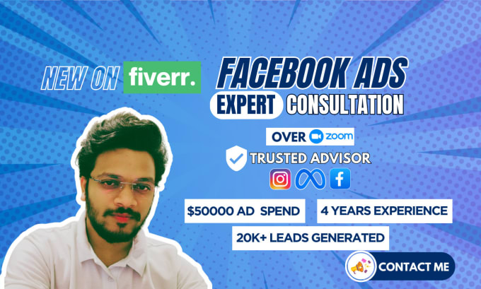 Bestseller - provide expert facebook ads consultation over zoom