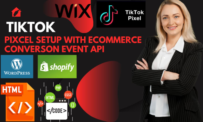 Gig Preview - Setup tiktok pixel ,tiktok ads for shopify,wordpress