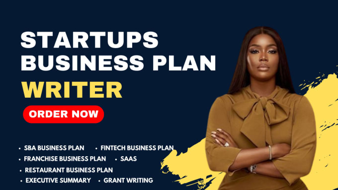 Gig Preview - Write investor ready business plan for startups, business plan writer