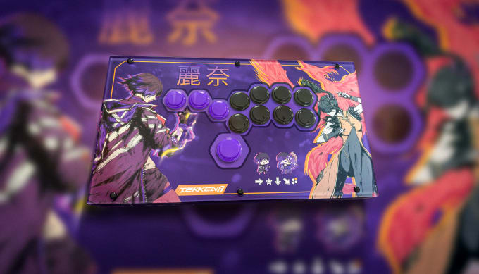 Gig Preview - Design a custom artwork for your arcade fightstick