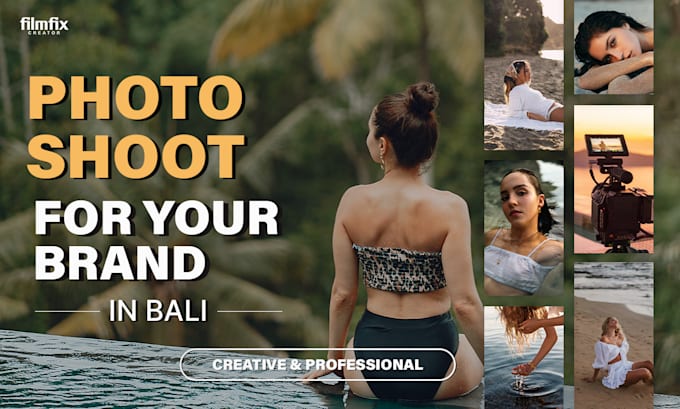 Gig Preview - Shot amazing commercial photo for your brand in bali