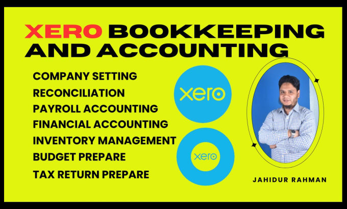 Gig Preview - Do company setting, clean up, payroll, USA tax and bookkeeping using xero online