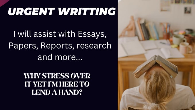 Gig Preview - Assist with essay, case study, research and summary writing