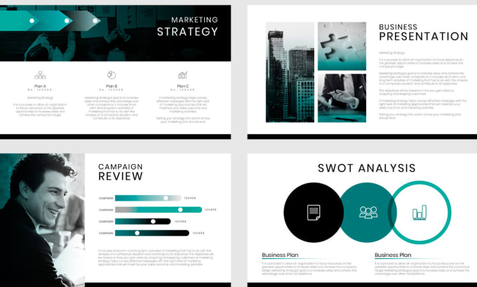 Gig Preview - Do pitch deck, google slide, powerpoint presentations, canva presentation