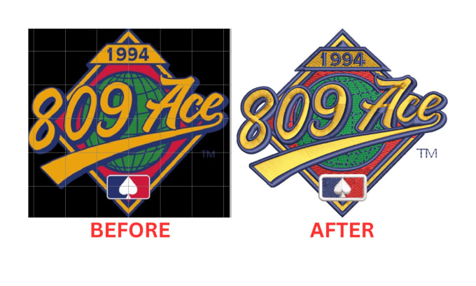 Gig Preview - Do patch embroidery digitizing