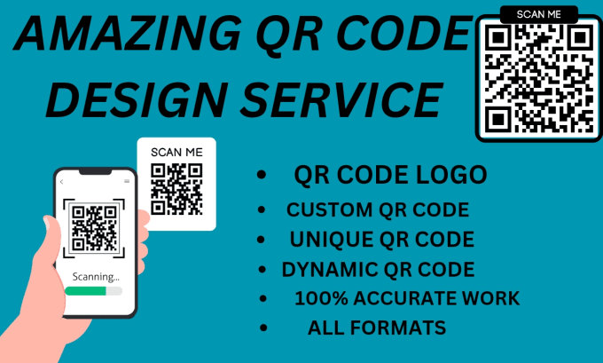 Gig Preview - Empower your business with our unique qr code generator and creator services